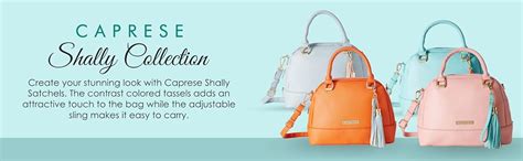 Caprese womens SALLY S Small ORANGE Satchel : Amazon.in: Fashion