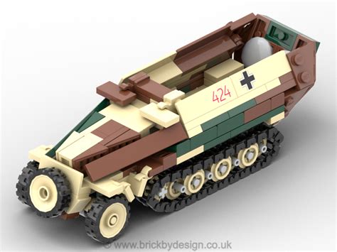 Image result for LEGO Ww2 Halftrack Tutorial