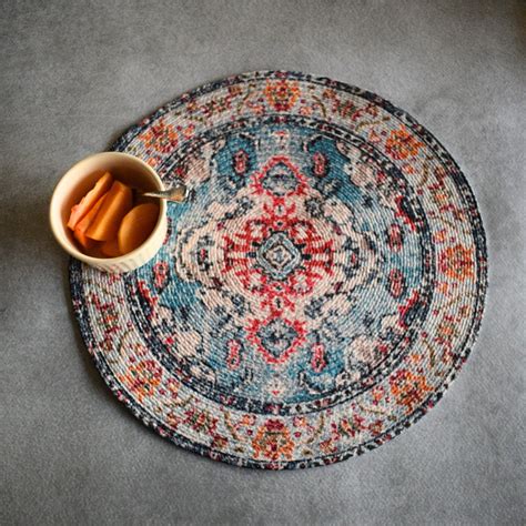 Heritage Printed Table Mat (Light Blue) – Oblique