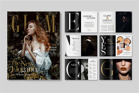 Fashion Magazine Template - BrandPacks