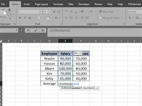 Image result for Formula Promedio Excel