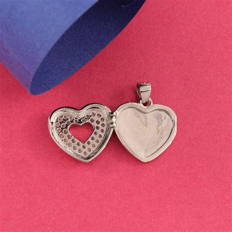925 Silver Heart Women Pendant WP-68 - P S Jewellery