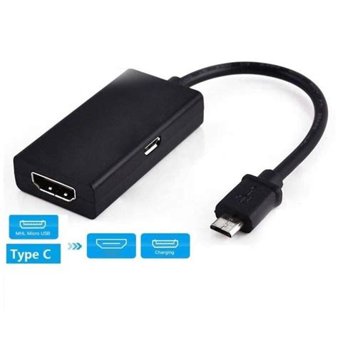 Buy Universal Mhl Micro Usb To Hdmi Cable 1080 P Hd Tv Adapter For ...