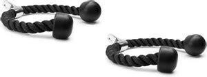 vyas Combo Of Double Triceps Rope Cable Attachment Triceps Rope Triceps ...