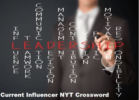 Current Influencer NYT Crossword: Decoding the Puzzle Clue