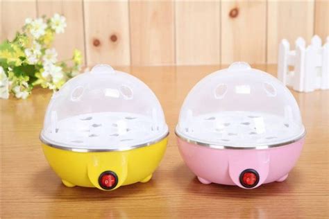 WunderVoX Electric Automatic Off Cooker 7 Egg Boiler-2pc Egg Cooker ...