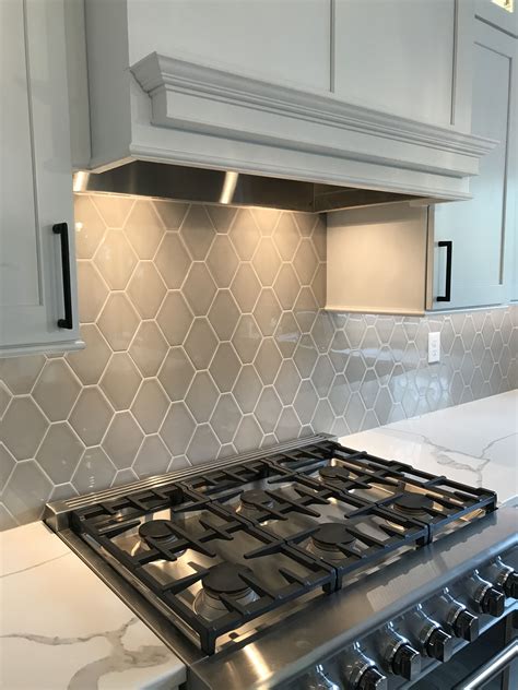 15 Modern Hexagon Kitchen Backsplash Ideas