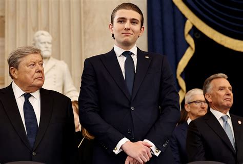 Barron Trump Inauguration Day 2025: See photos of Trump's son