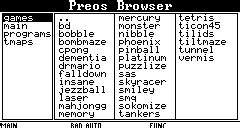 PreOS 0.71 - ticalc.org