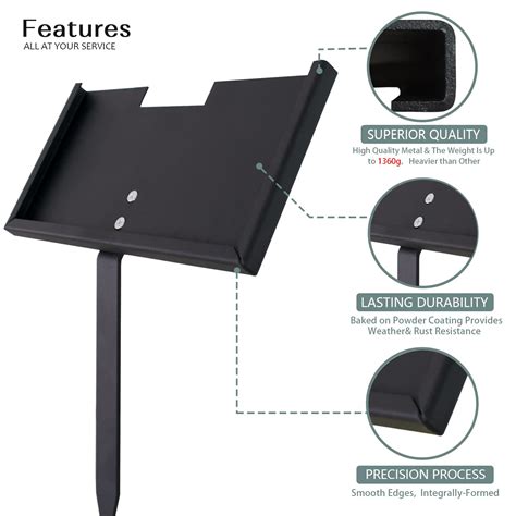 Buy Grave Marker Stand for 6"X 12" Stones, Memorial Stones Stand for ...