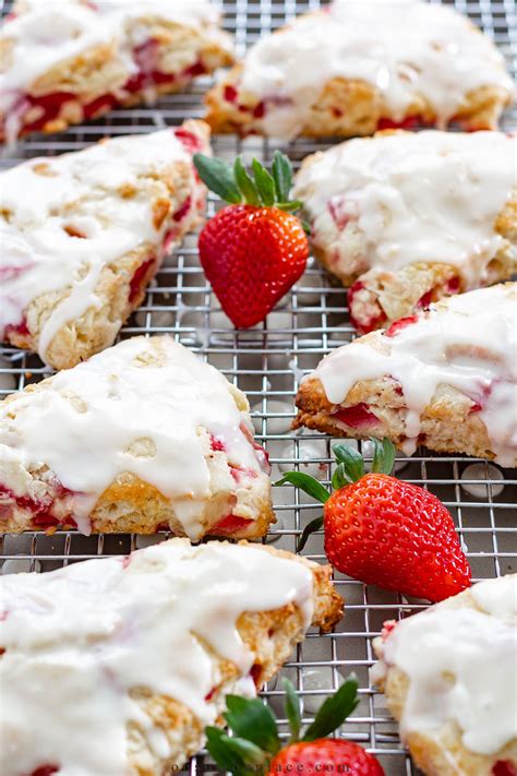 Fresh Strawberry Scones Recipe - On Sutton Place