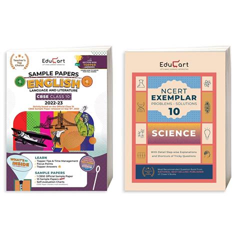 Educart CBSE Class 10 ENGLISH LANGUAGE and LITERATURE Sample Papers ...