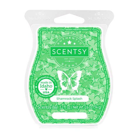 Shamrock Splash Scentsy Wax Bar (February 2024) | Scentsy Online Store