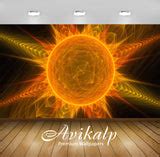 Avikalp Exclusive Awi4647 Sun Full HD Wallpapers for Living room, Hall ...
