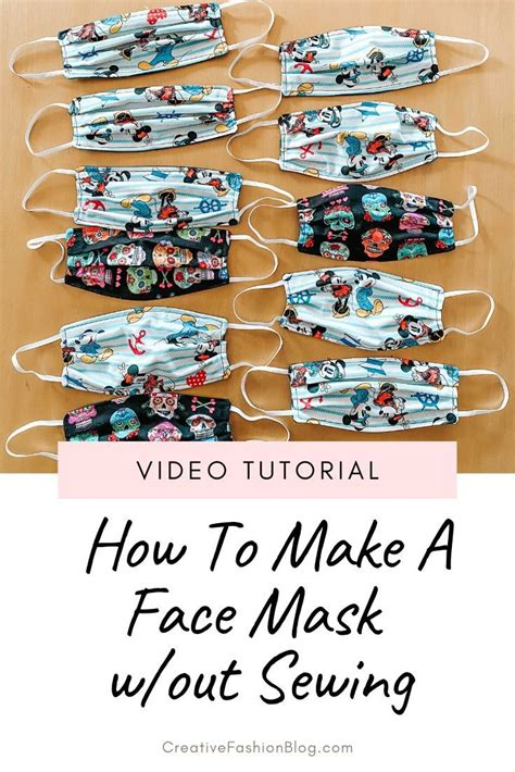 Image result for Homemade Mask Tutorial