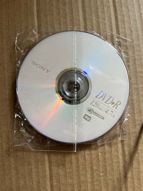 Sony DVD-R 的图像结果