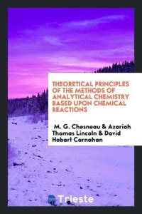 Theoretical Principles of the Methods of Analytical Chemistry Based ...