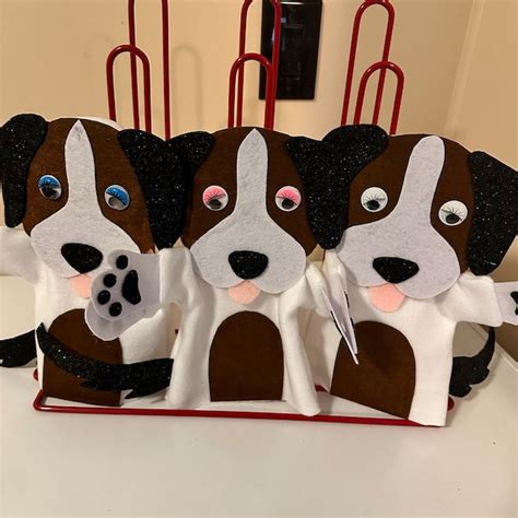 Dog Hand Puppet Pattern, PDF Pattern for Hand Puppet, Puppet Sewing ...