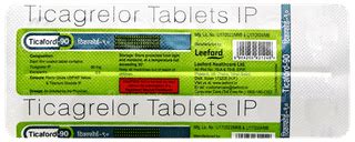 Ticaford 90 Mg Tablet 14 - Uses, Side Effects, Dosage, Price | Truemeds