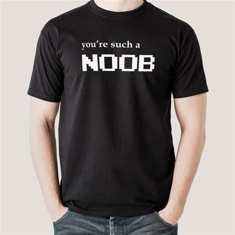 You're A Such A Noob Men's Gaming T-Shirt India – TEEZ.in