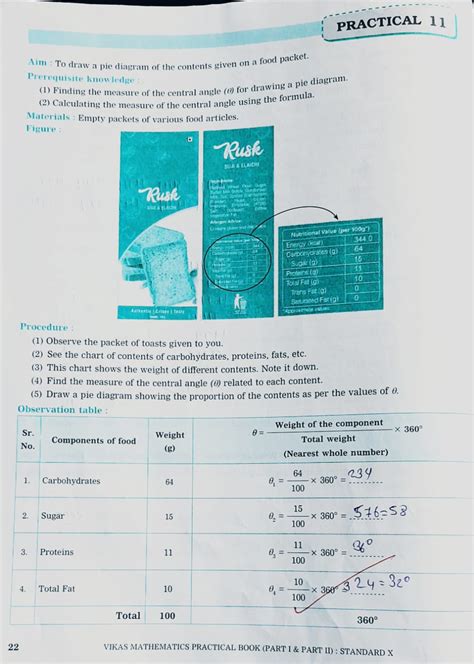 Math Practical Book Class 10 的图像结果