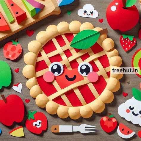 Apple Pie Paper Craft Ideas, Classroom Activities