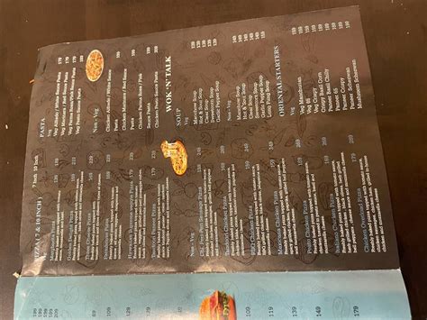 Menu at Saias The Food Library, Navi Mumbai