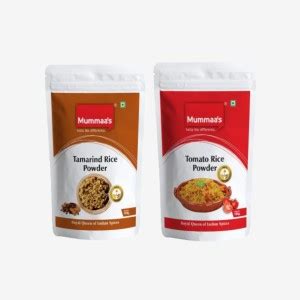 Mummaa's Tamarind Rice Powder & Tomato Rice Powder Price in India - Buy ...