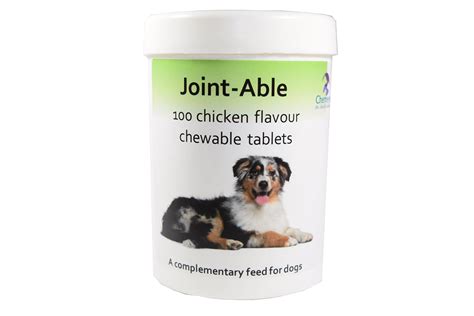 100 Dog Joint Health Tablet Pack Chicken Flavoured Glucosamine ...