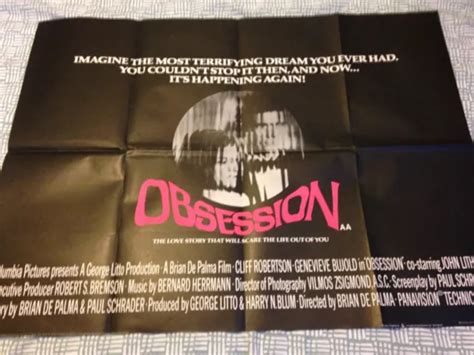 Image result for Obsession Poster