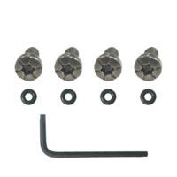 TANDEMKROSS Engraved Titanium Grip Screws for Rimfire Pistols & 1911 ...