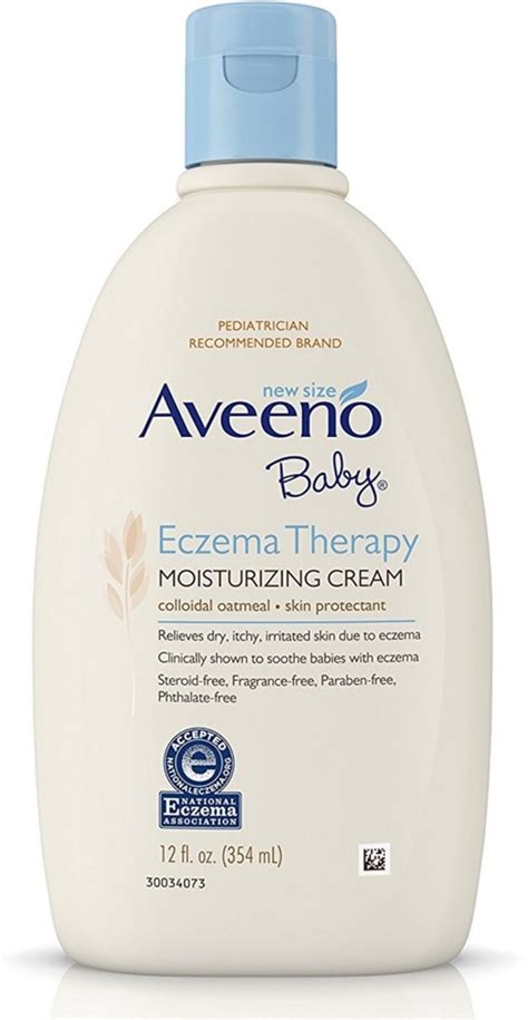 Buy AVEENO Baby Eczema Therapy Moisturizing Cream 12 oz Pack of 6 ...
