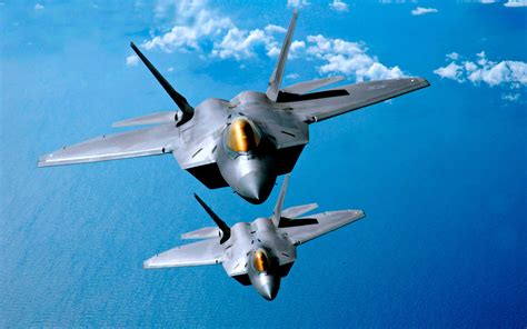 Download The Powerful F-22 Raptor Fighter Jet Wallpaper | Wallpapers.com