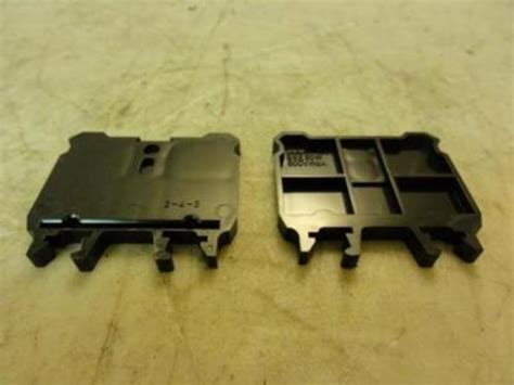 Idec BNE50W Lot-2 End Plates for Terminal Block 50W 600V : Amazon.in ...