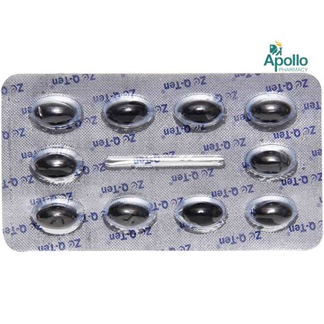 Zo Q Ten Capsule | Uses, Side Effects, Price | Apollo Pharmacy