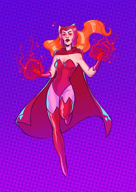 Image result for Wanda Vision Drawing