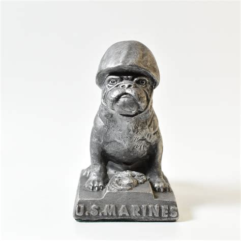 Vintage U.S. MARINES Bulldog Bookend | Button Works Store ボタンワークス