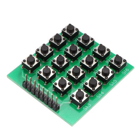 Amazon.in: Buy uxcell 4x4 Matrix 16 Keypad Keyboard Module 16 Button ...