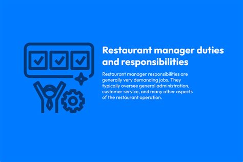 Restaurant Manager: Duties and Job Tasks | WISK