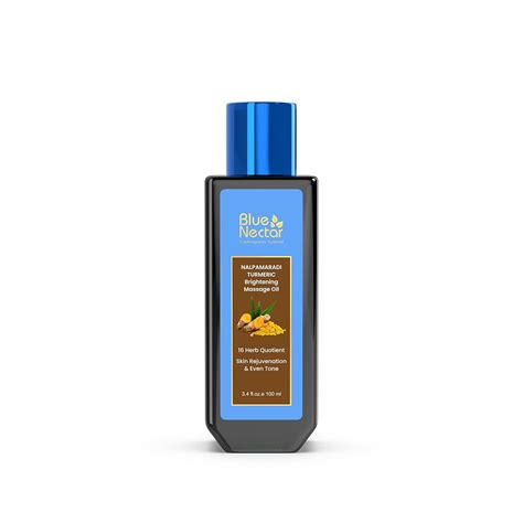 Blue Nectar Nalpamaradi Thailam Skin Brightening Treatment Oil | 100% ...