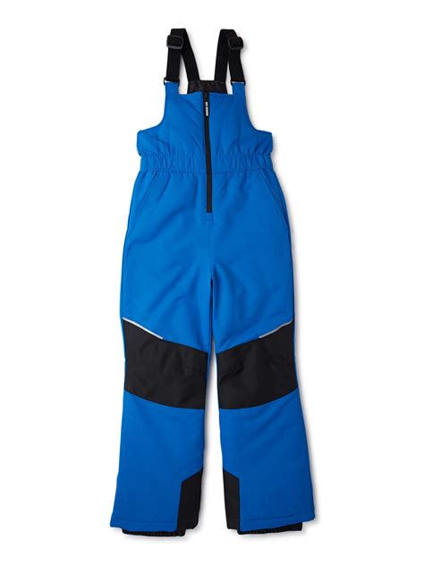Swiss Tech Boys Water Repellent Snow Bibs, Sizes 4-18 - Walmart.com
