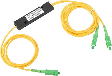 Optical Splitter, Multi-way SC APC 1X2 PLC Singlemode Fiber Optical ...