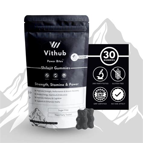Best Shilajit Gummies For Strength, Stamina and Vitality Online in ...