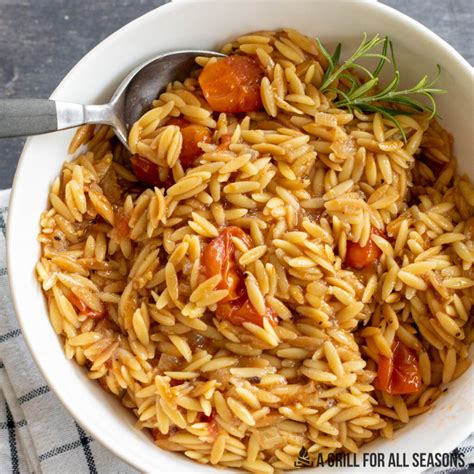 Tomato Orzo | A Grill for All Seasons