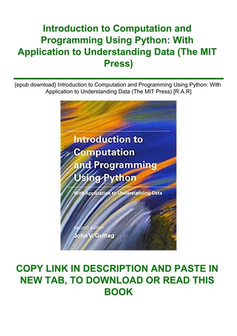 Image result for Introduction to Computation and Programming Using Python Cover Pages