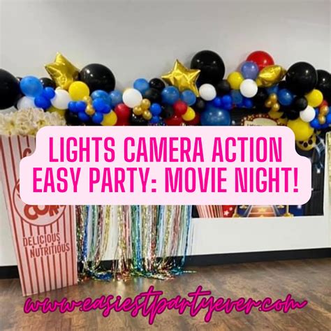Lights Camera Action Party Decorations at Shannon Mcelroy blog