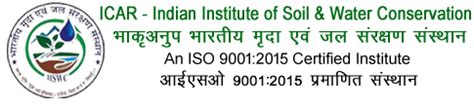 Welcome to Indian Institute of Soil Water Conservation