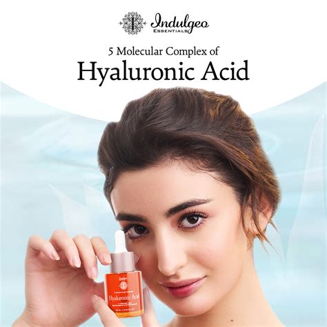Hyaluronic Acid Serum for Deep Hydration | Indulgeo Essentials