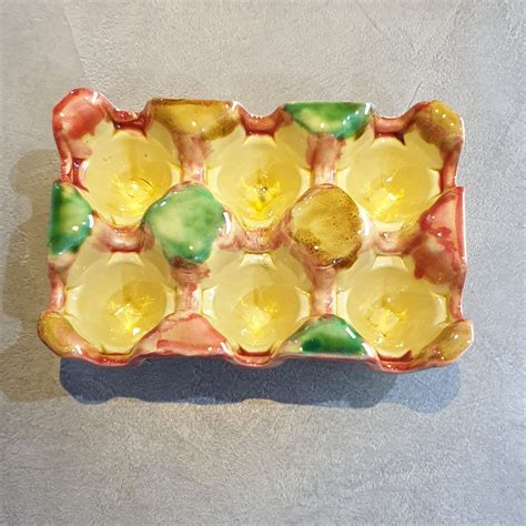 Ceramic Egg Box Assorted Colours - El Emporio de Zoe