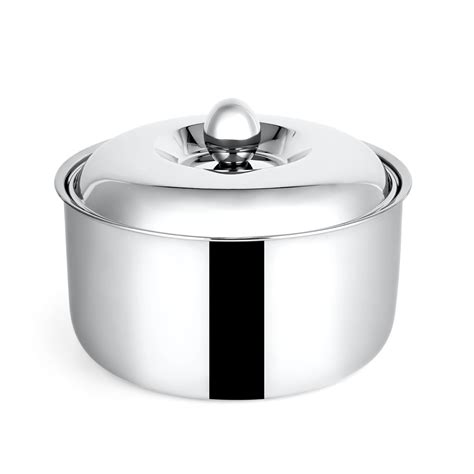 Buy FNS Diva Stainless Steel Double Wall Insulated Designer Casserole ...